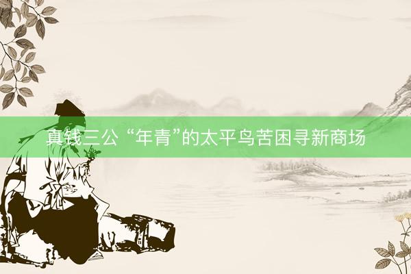 真钱三公 “年青”的太平鸟苦困寻新商场