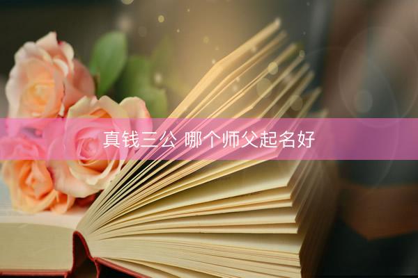 真钱三公 哪个师父起名好